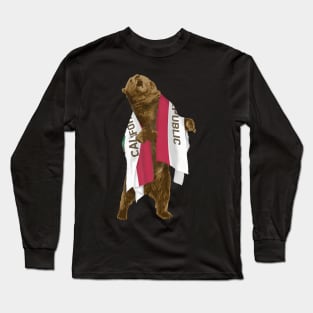 California Bear Dark Long Sleeve T-Shirt